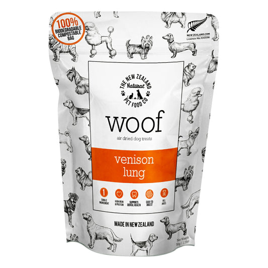 WOOF(ワフ) フリーズドライ ドッグトリーツ ベニソンラング 50g 犬用おやつ 無添加 素材