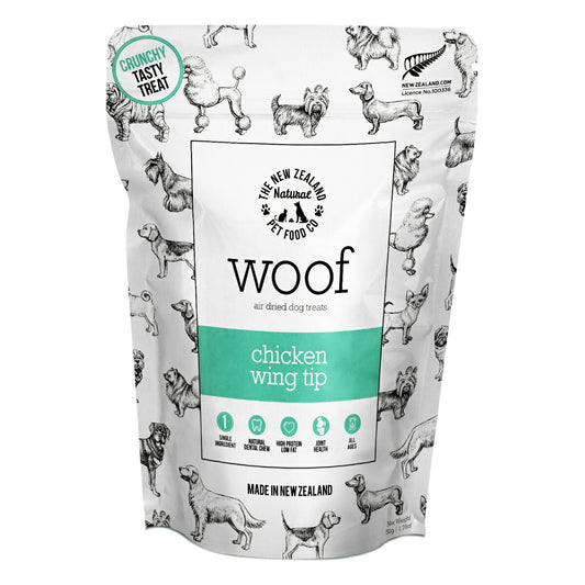 WOOF(ワフ) フリーズドライ ドッグトリーツ チキンウイングティップ 50g 犬用おやつ 無添加 素材
