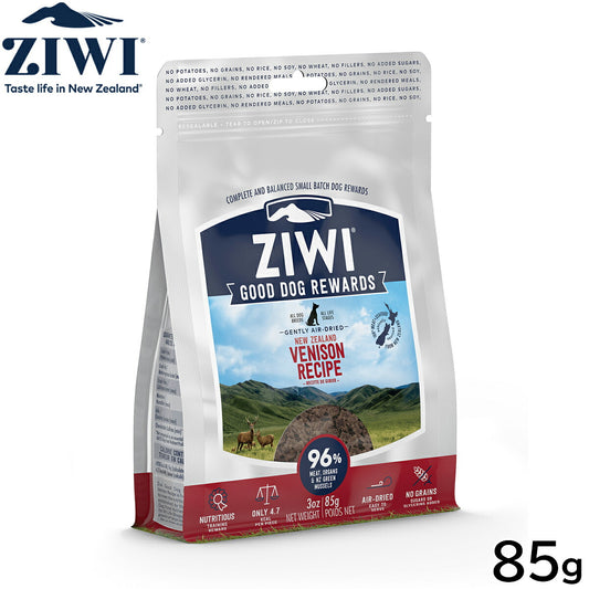 ジウィ ZIWI ドッグトリーツ エアドライ・ドッグトリーツ ベニソン 85g 正規品 無添加 ジウィピーク