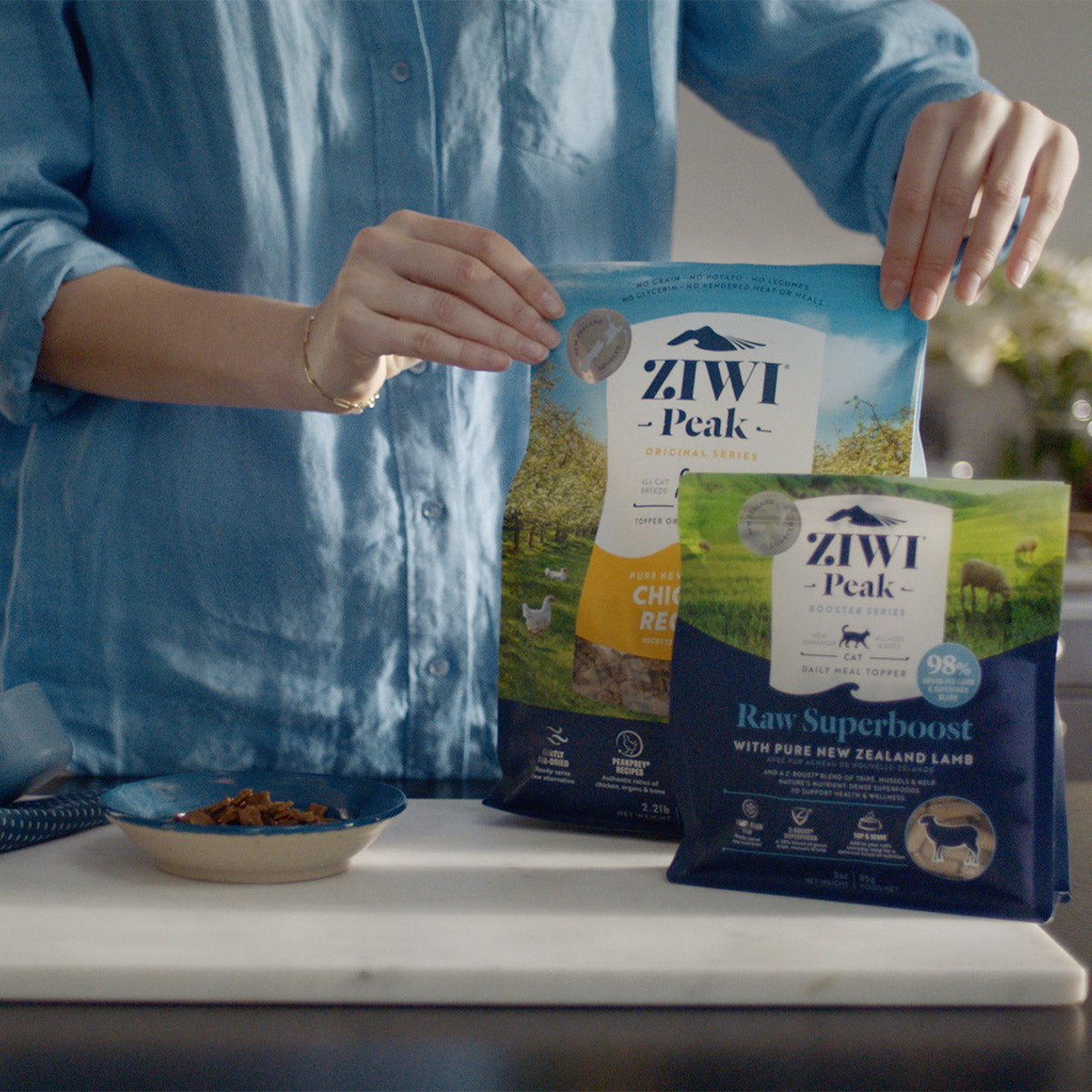 ジウィ ZIWI エアドライ キャットフード フリーレンジチキン 400g【送料無料】 正規品 無添加 ジウィピーク