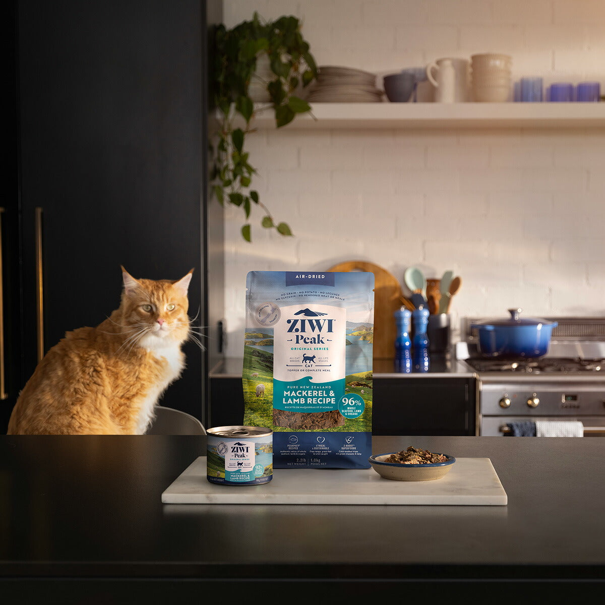 ジウィ ZIWI エアドライ キャットフード マッカロー&ラム 1kg【送料無料】 正規品 無添加 ジウィピーク