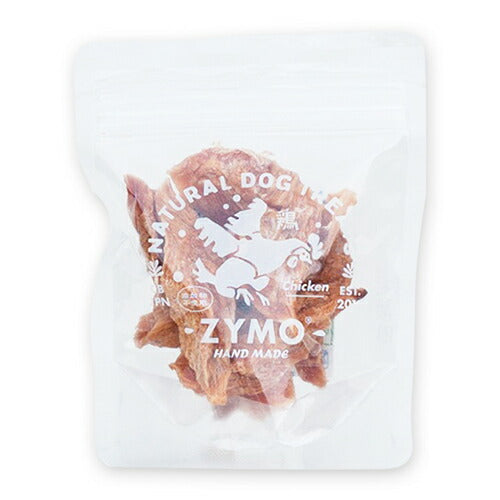 ZYMO(ザイモ) 鶏ササミジャーキー 40g(国内製造 国産素材 完全国産 無添加 犬用 おやつ)