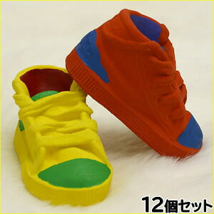 ラテックス製おもちゃ スニーカー 12個セット
