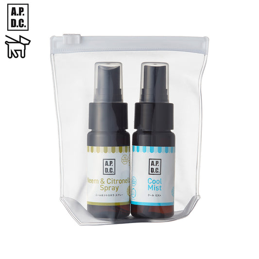 APDC ニームシトロネラスプレー&クールミストミニセット 各 30ml