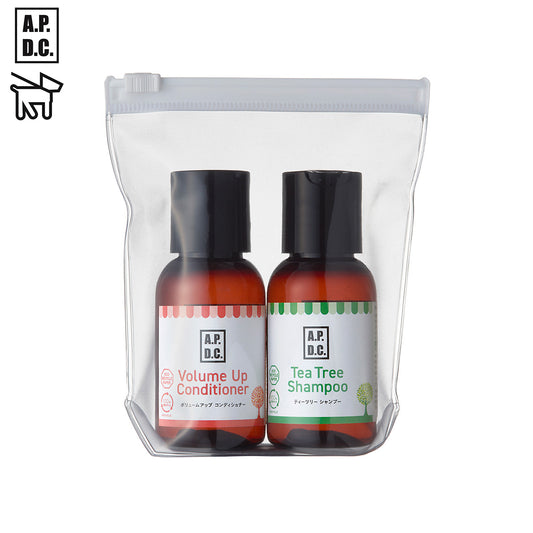 APDC シャンプー&ボリュームアップコンディショナーミニセット 各 50ml