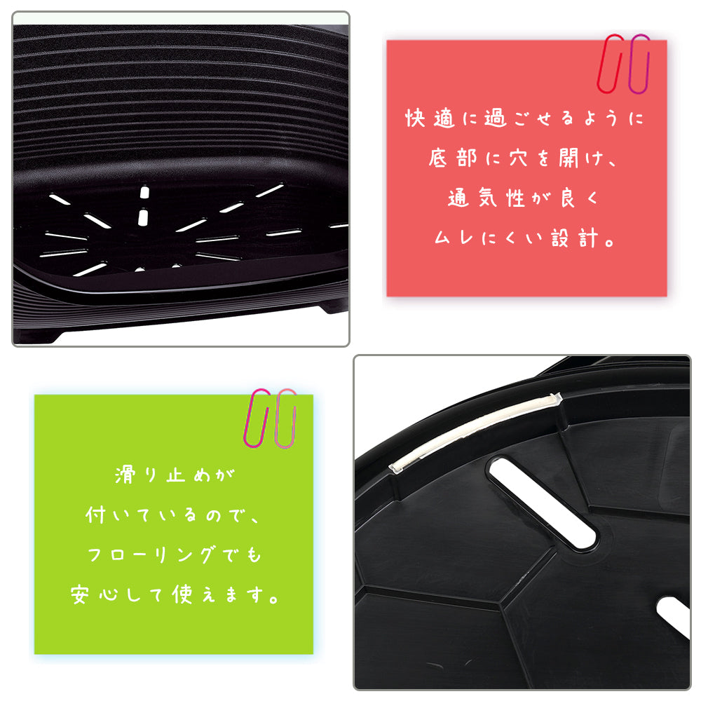 ファープラスト ベッド シエスタ DX 6 ブラック【送料無料】 ベッド 小型犬 オールシーズン