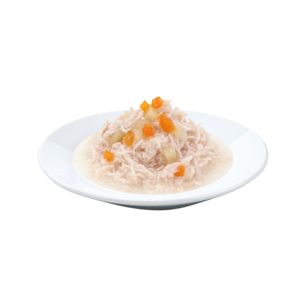 アタス Aatas キャットフード クリーミーチキン チキン＆ベジタブル 80g