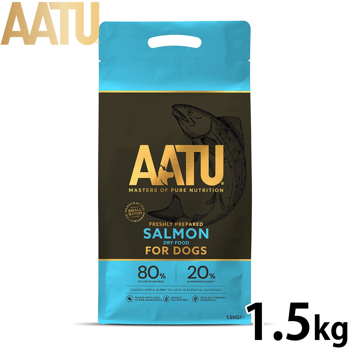 アートゥー ドッグフード サーモン 1.5kg（グレインフリー 穀物不使用 穀物フリー ナチュラル ローテーション 無添加）