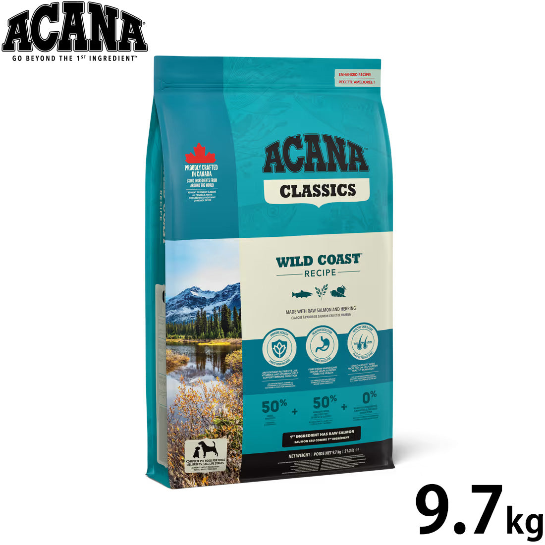 アカナ ACANA ドッグフード クラシック ワイルドコーストレシピ 9.7kg