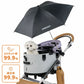 エアバギー フォー ペット AIRBUGGY FOR PET ドームシリーズ用 アタッチメントアンブレラ 晴雨兼用傘 ブラック