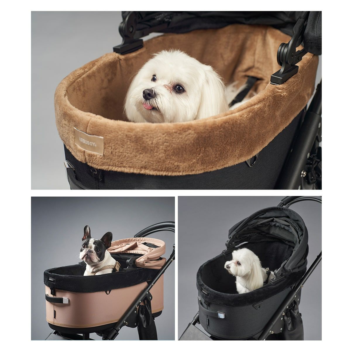 エアバギー フォー ペット AIRBUGGY FOR PET ペットカート ドーム3専用 コットカバー コットン ファー素材 レギュラー モカ