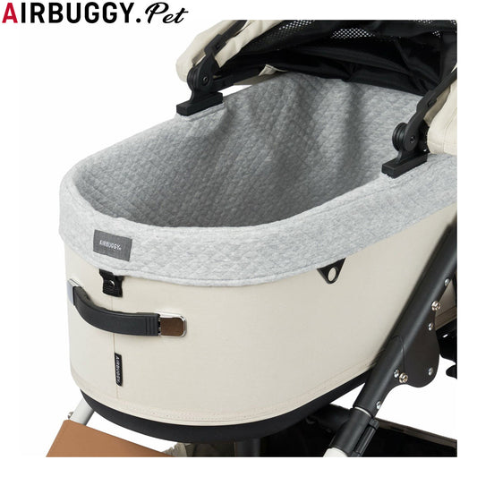エアバギー フォー ペット AIRBUGGY FOR PET ペットカート ドーム3専用 コットカバー コットン 綿素材 レギュラー グレー