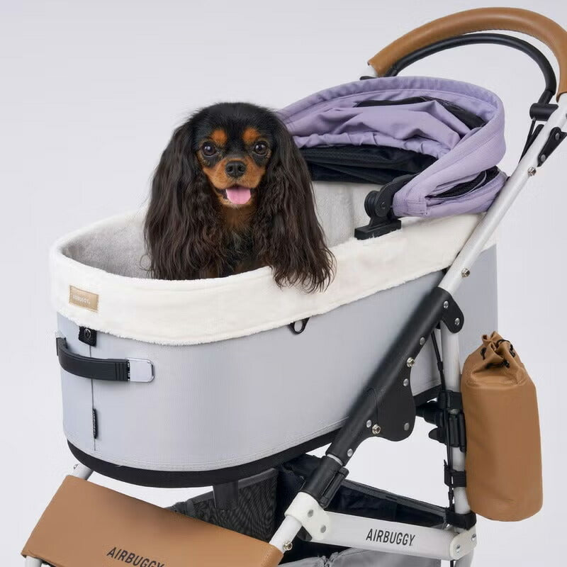エアバギー フォー ペット AIRBUGGY FOR PET ペットカート ドーム3専用 コットカバー ファー ラージ ホワイト