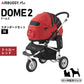 エアバギー フォー ペット ドーム2 スタンダードセット M トゥルーレッド【送料無料】AIRBUGGY ペットカート 犬 猫 多頭 折りたたみ