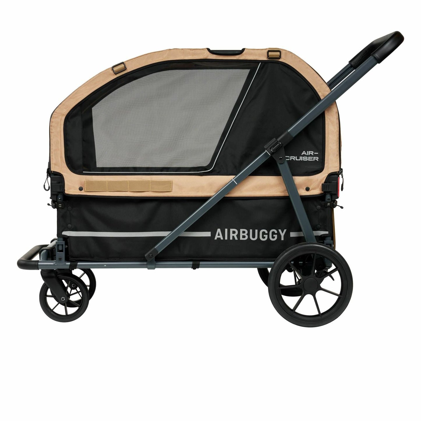 エアバギー フォー ペット AIRBUGGY FOR PET ペットカート キューブ エアクルーザー（AIR CRUISER） セット（ベース＋ルーフ） 大型犬・超大型犬用 シードベージュ