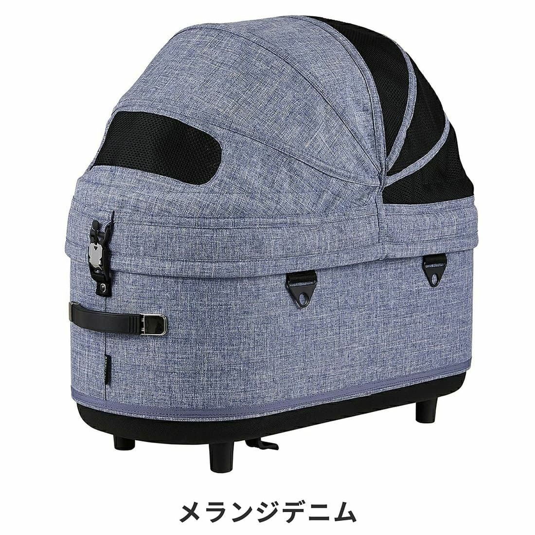 エアバギー ドーム3 コット 単体 ラージ メランジデニム【送料無料】AIRBUGGY ペットカート 犬 猫