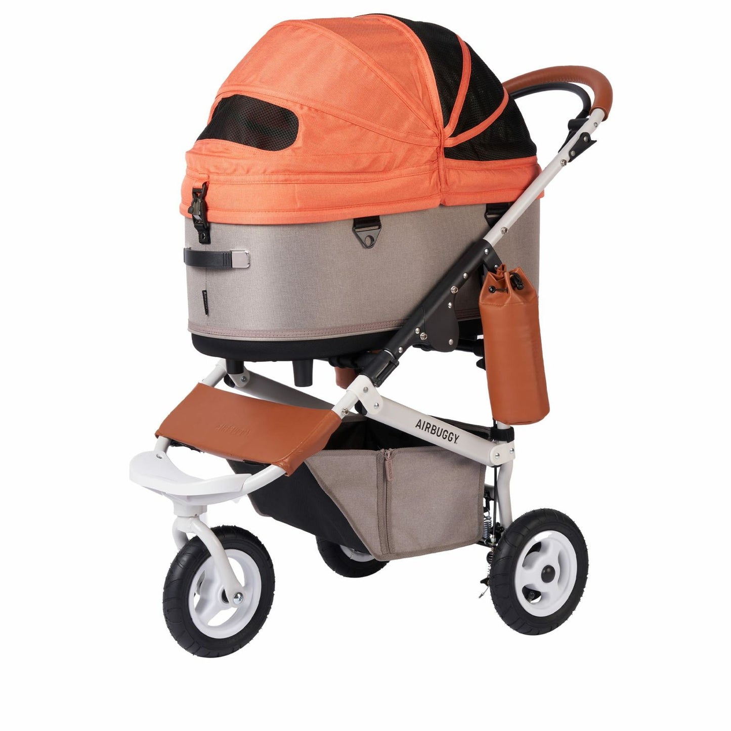 エアバギー ドーム3 ブレーキ ラージ L / エアバギー 犬 猫 AirBuggy for PET DOME3 ペットカート キャロット お散歩 おでかけ 通院 旅行 中型犬 多様飼い