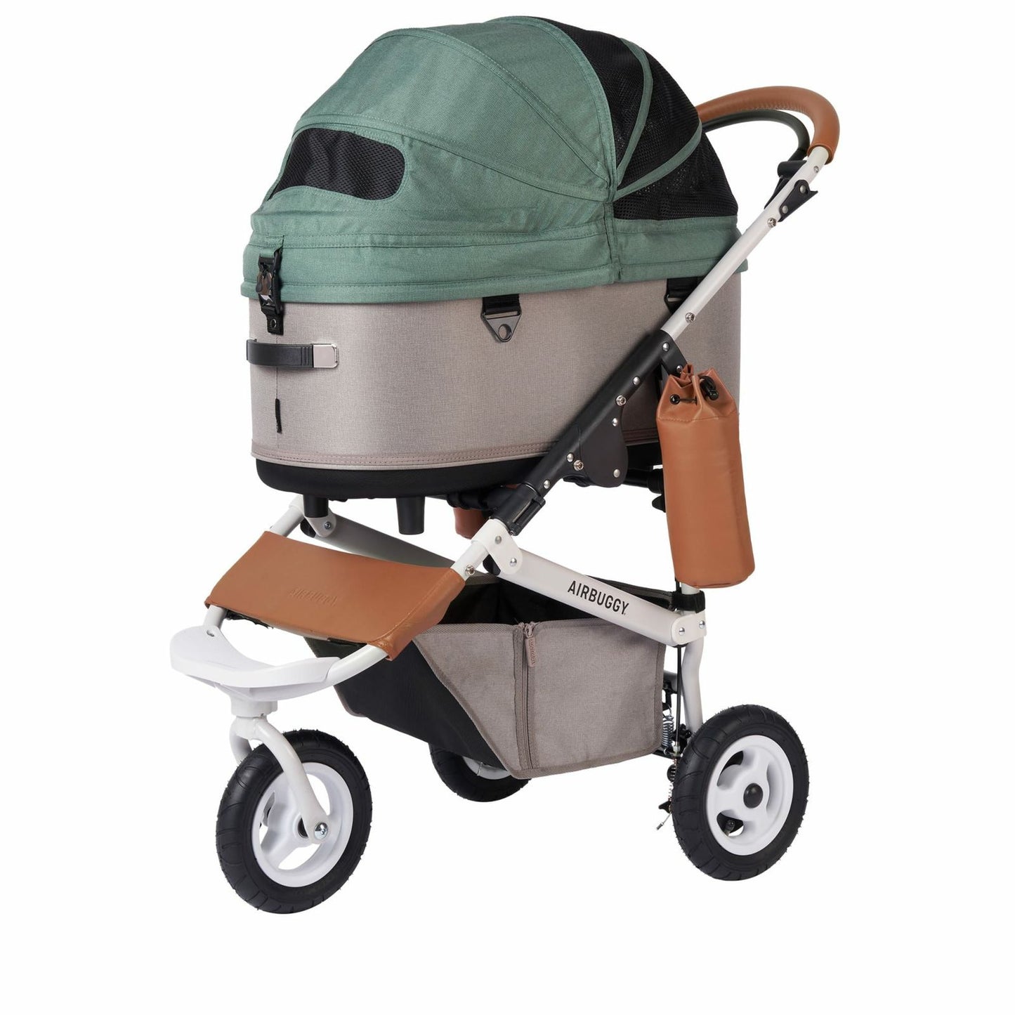 エアバギー ドーム3 ラージ エアバギー犬 ブレーキ ナイルブルー【送料無料】AIRBUGGY ペットカート 犬 猫 多頭 折りたたみ