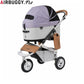 エアバギー フォー ペット AIRBUGGY FOR PET ペットカート ドーム3 セット ラージ バイオレットストーン