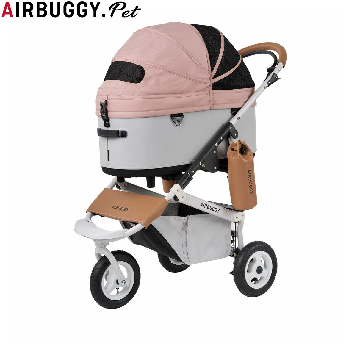 エアバギー フォー ペット AIRBUGGY FOR PET ペットカート ドーム3 セット ラージ サーモンベリー
