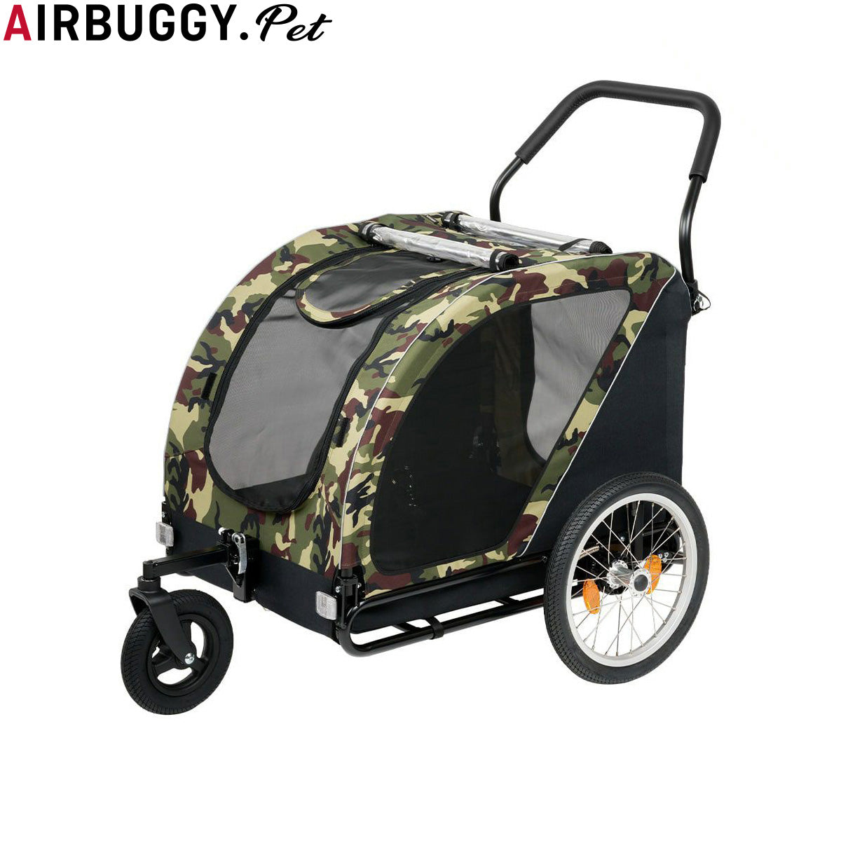 エアバギー フォー ペット AIRBUGGY FOR PET ペットカート キューブ ネストバイク カモフラージュ