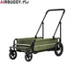 エアバギー フォー ペット AIRBUGGY FOR PET ペットカート キューブ キャリッジ（CARRIAGE） 台車単品 モスグリーン