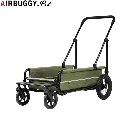 エアバギー フォー ペット AIRBUGGY FOR PET ペットカート キューブ キャリッジ(CARRIAGE) 台車単品 モスグリーン