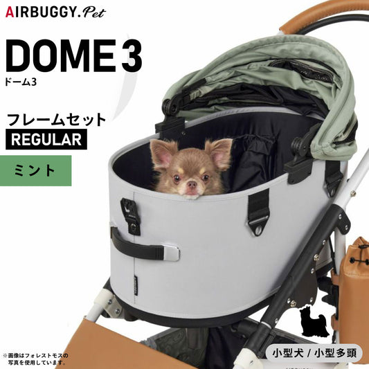 エアバギー フォー ペット AIRBUGGY FOR PET ペットカート ドーム3 セット 数量限定カラー レギュラー ミント【送料無料】