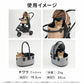 エアバギー フォー ペット AIRBUGGY FOR PET コット単体 スモール ブロッサム