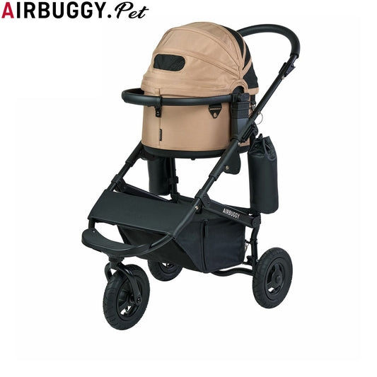 エアバギー フォー ペット AIRBUGGY FOR PET ペットカート ドーム3 セット ブラックフレーム スモール シードベージュ