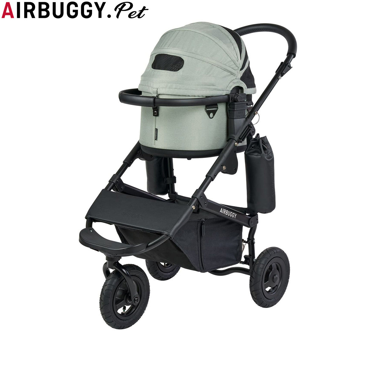エアバギー フォー ペット AIRBUGGY FOR PET ペットカート ドーム3 セット ブラックフレーム スモール グラスグリーン