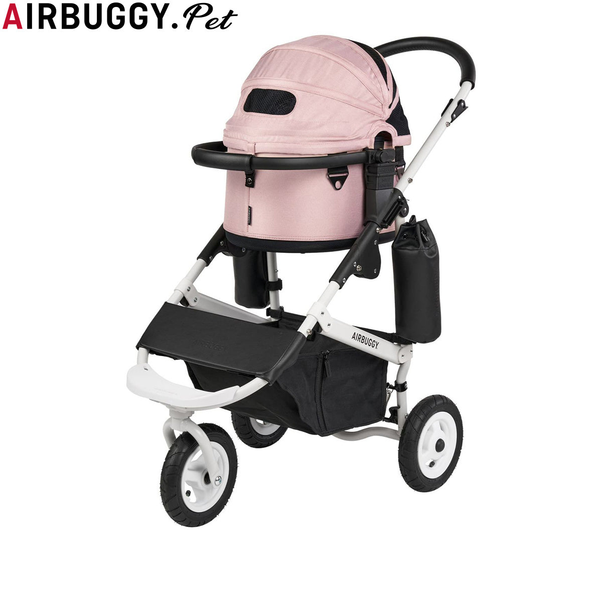 エアバギー フォー ペット AIRBUGGY FOR PET ペットカート ドーム3 セット ホワイトフレーム スモール ブロッサム