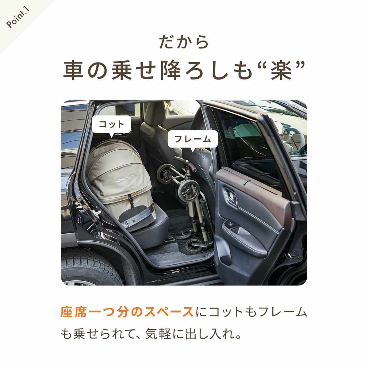 エアバギー フォー ペット AIRBUGGY FOR PET ペットカート ウィズ エックス WIZ X ヴァイオレットストーン【送料無料】