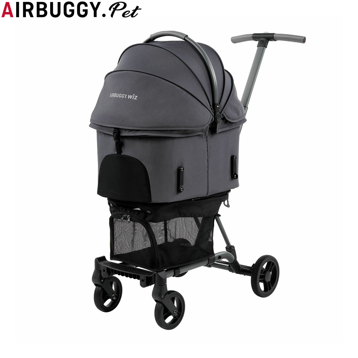 エアバギー フォー ペット AIRBUGGY FOR PET ペットカート ウィズ エックス WIZ X ディムグレー
