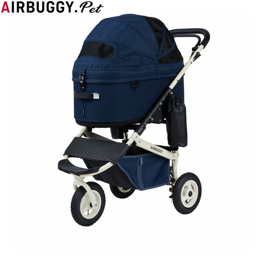 エアバギー フォー ペット AIRBUGGY FOR PET ペットカート ドーム3 プレミア セット クルーズライン ラージ ネイビーブルー