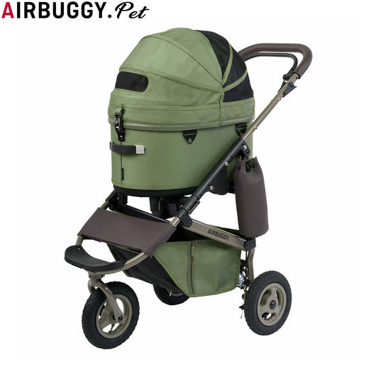 エアバギー フォー ペット AIRBUGGY FOR PET ペットカート ドーム3 プレミア セット レギュラー モスグリーン
