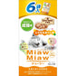 アイシア キャットフード MiawMiawジューシー6P とりももほぐしみ 360g×20個セット【送料無料】 猫缶