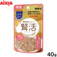 アイシア キャットフード 国産 健康缶パウチ 腎活 まぐろフレーク とろみタイプ 40g 猫缶