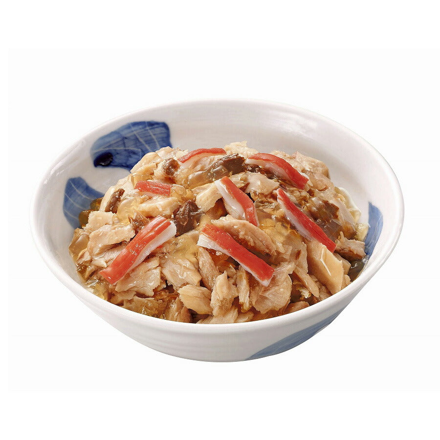 アイシア キャットフード おさかな生活 かにかま入りまぐろ 180g（60g×3袋）×24個セット【送料無料】 猫缶
