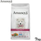 アマノバ Amanova ドッグフード パピー センシティブ サーモン デラックス ドライフード 子犬用 小粒 7kg