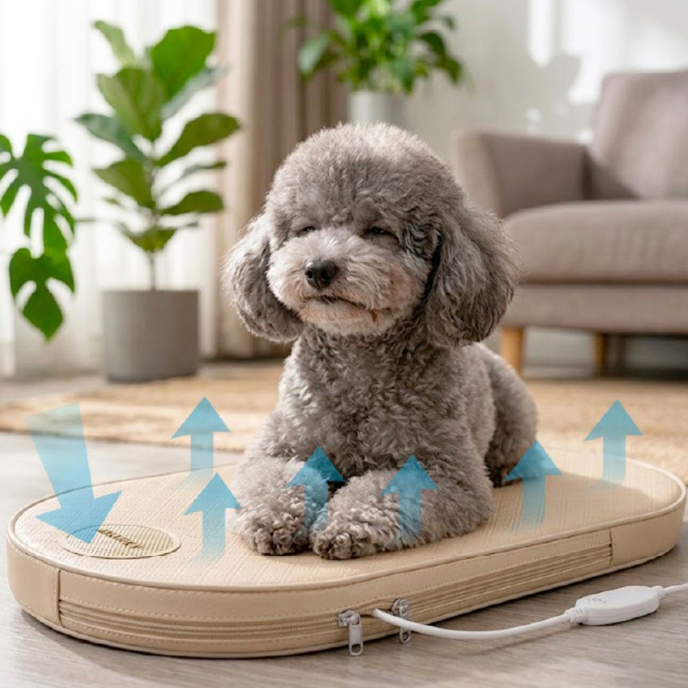 AIRPET エアペット プレミアムクーリングマット L モカベージュ