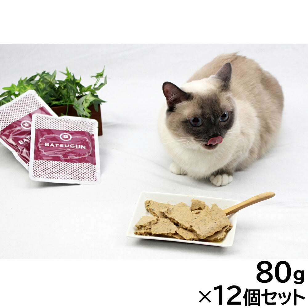 バツグン BATSUGUN CAT Fish 80g×12個セット