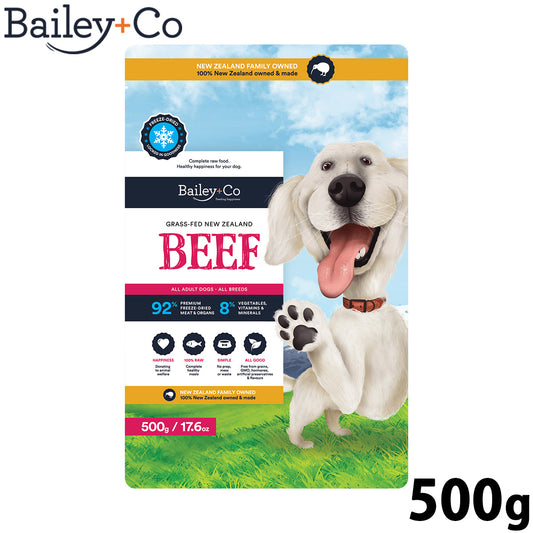 ベイリーコー Bailey＋Co ドッグフード フリーズドライ コンプリート ビーフ 500g