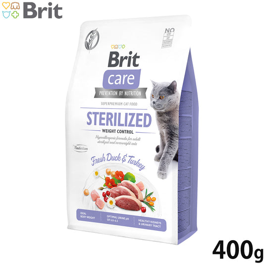 ブリットケア ミニ Brit Care キャットフード グレインフリー ウエイトコントロール 400g