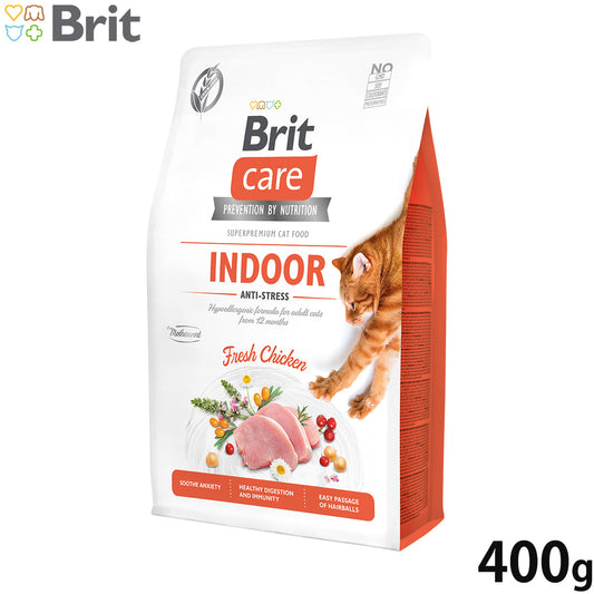 ブリットケア ミニ Brit Care キャットフード グレインフリー インドア 400g