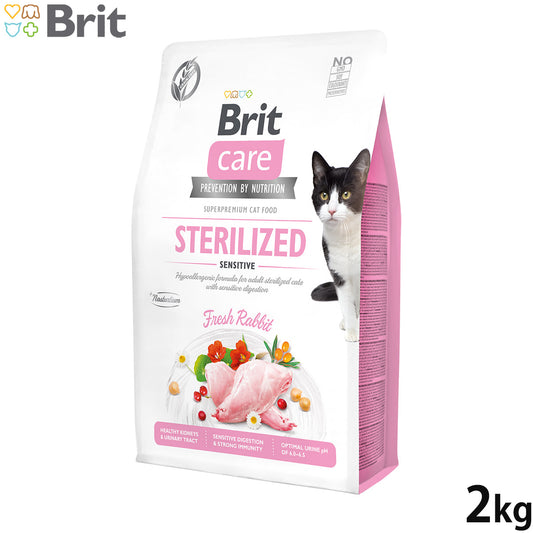 ブリットケア ミニ Brit Care キャットフード グレインフリー センシティブ 2kg