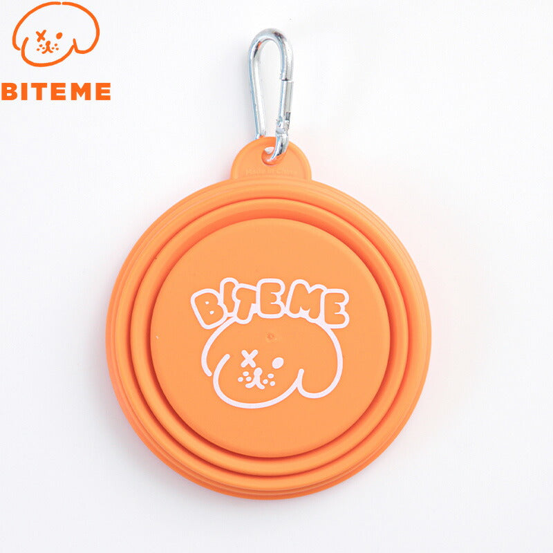 バイトミー BITE ME 携帯用折りたたみボウル ビビッド オレンジ
