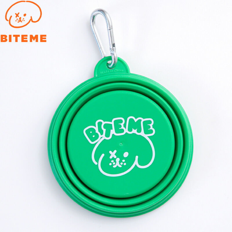 バイトミー BITE ME 携帯用折りたたみボウル ビビッド グリーン