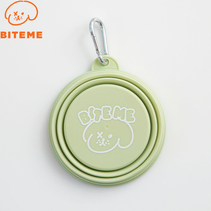バイトミー BITE ME 携帯用折りたたみボウル パステル メロン
