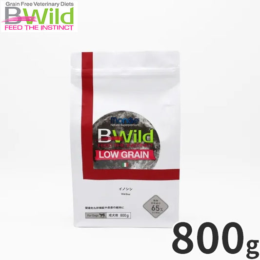 ビーワイルド B Wild ドッグフード イノシシ ローグレイン 800g